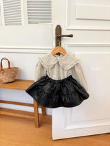 ［ohho］Sella frill blouse