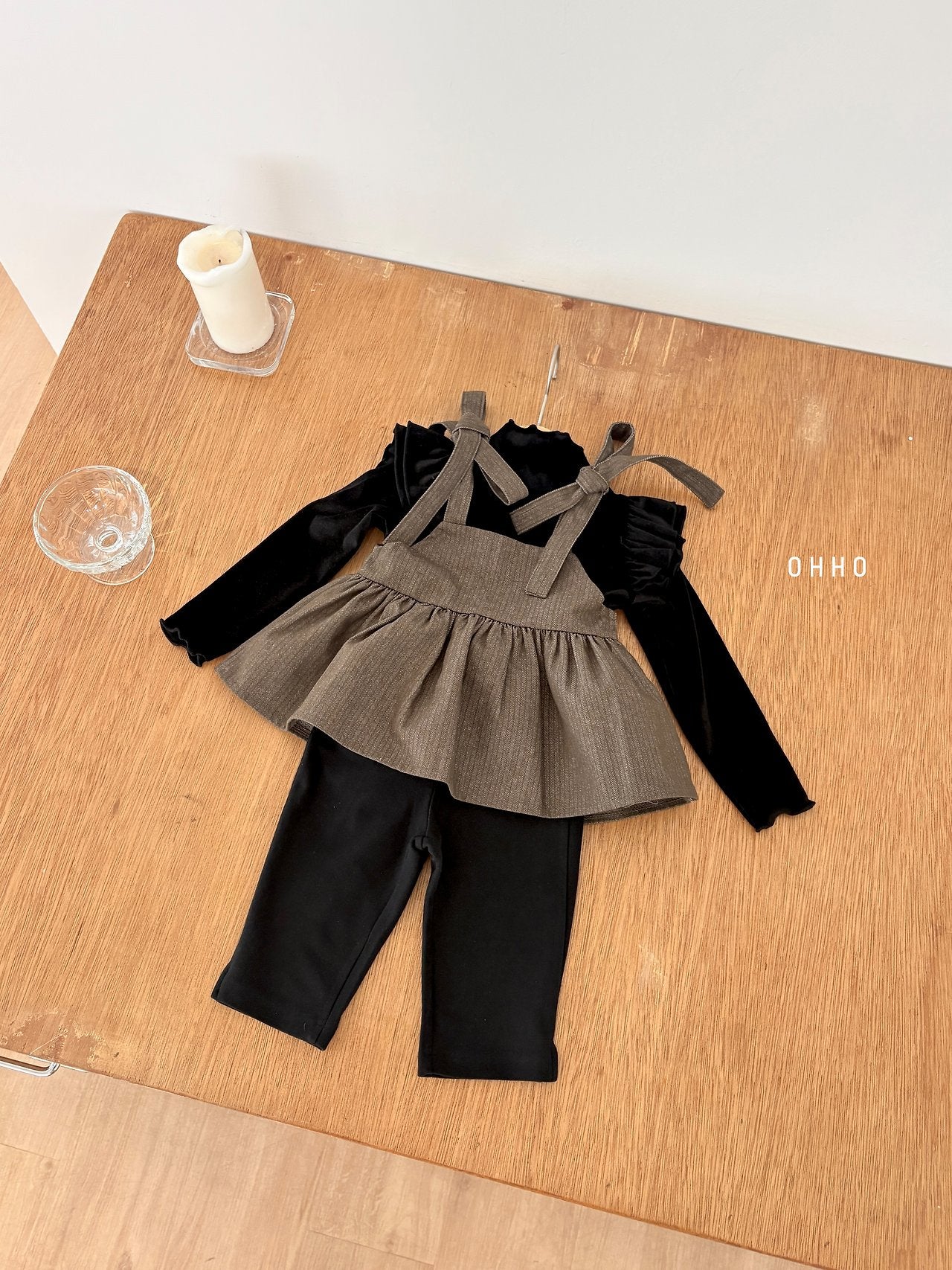 ［ohho］Cozy capri pants