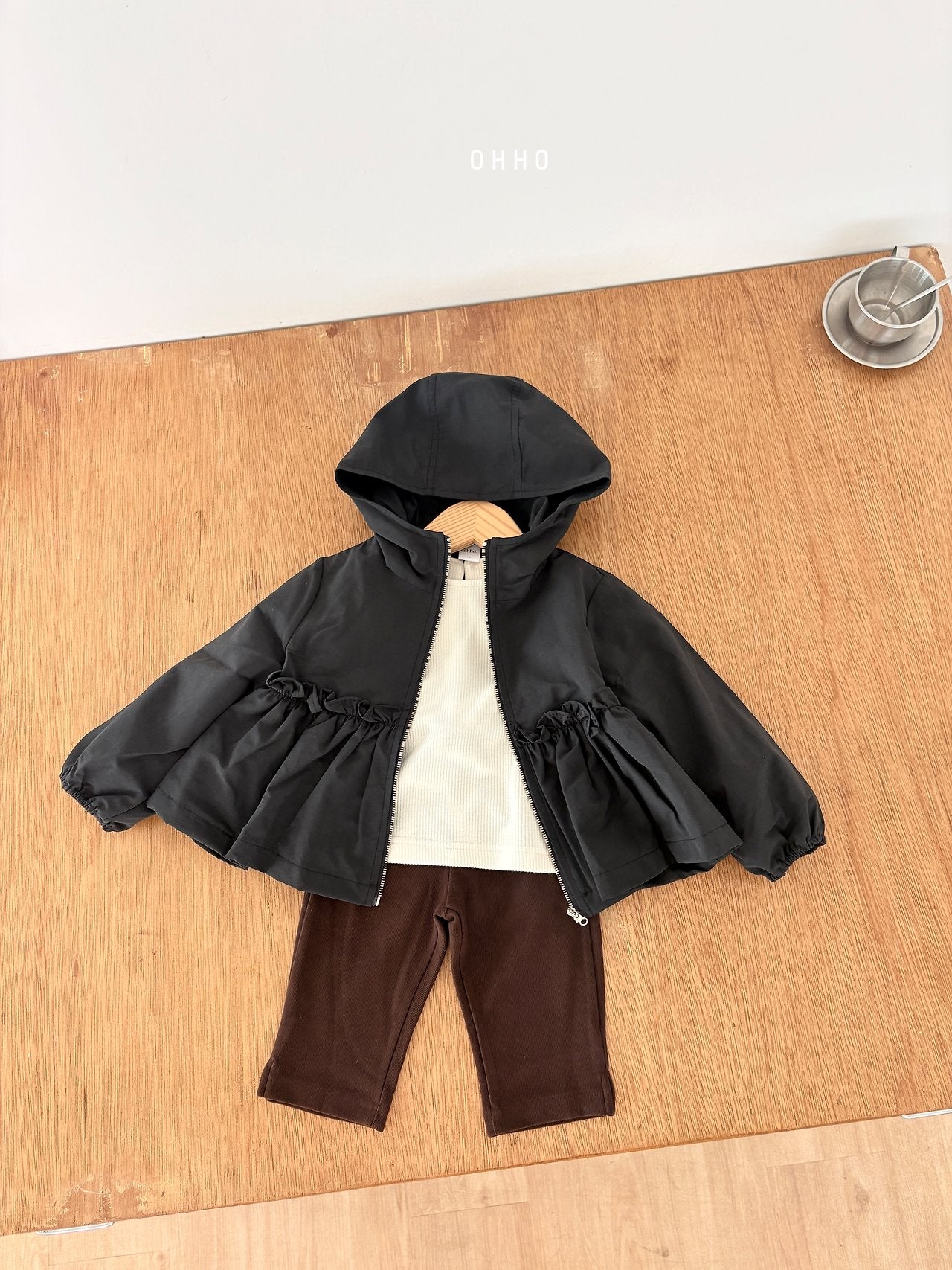 ［ohho］Cozy capri pants