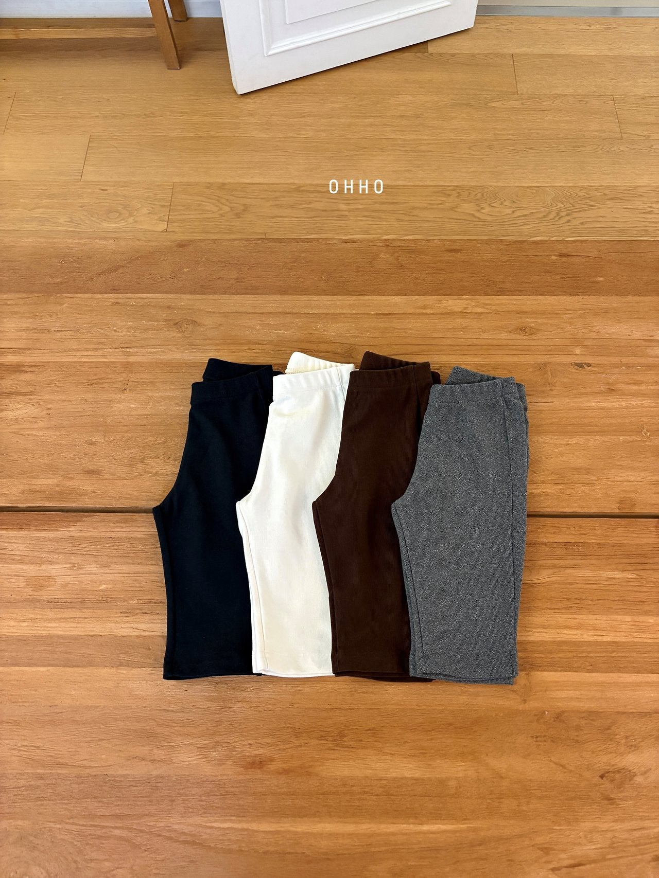 ［ohho］Cozy capri pants