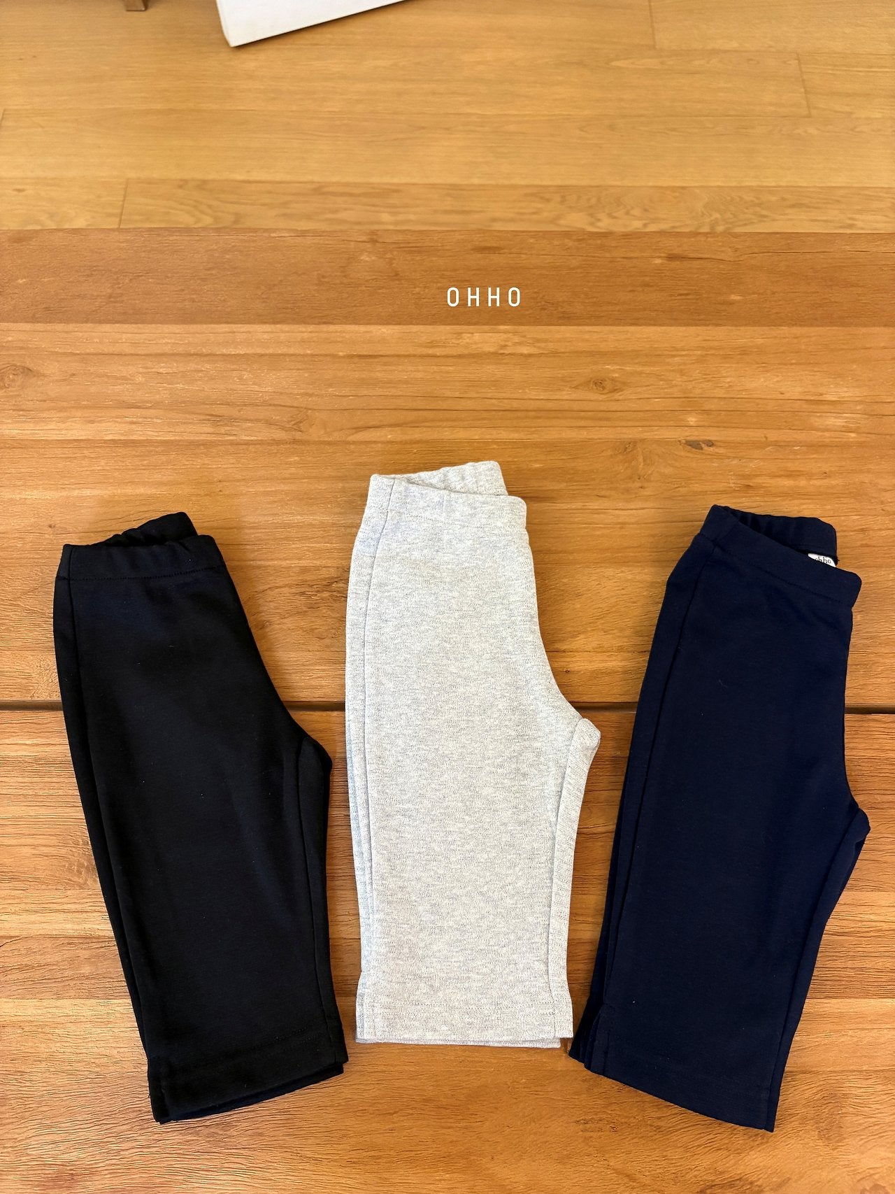 ［ohho］Soft capri pants