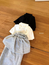 ［ohho］Jenny frill layered pants