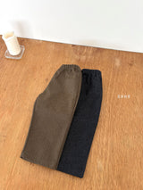 ［ohho］Herringbone denim strap pants