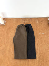 ［ohho］Herringbone denim strap pants