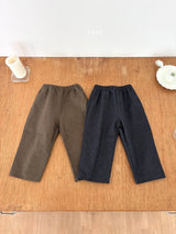 ［ohho］Herringbone denim strap pants