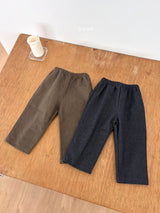 ［ohho］Herringbone denim strap pants