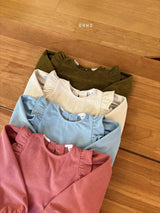 ［ohho］Soft corduroy blouse
