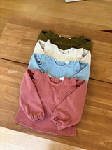 ［ohho］Soft corduroy blouse