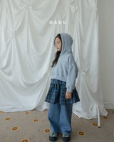 ［oahu］Mellow short hoodie