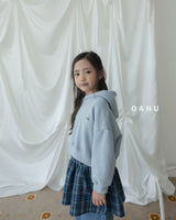 ［oahu］Mellow short hoodie