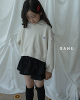 ［oahu］Mellow short hoodie