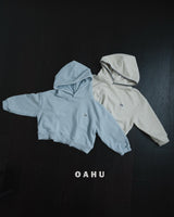 ［oahu］Mellow short hoodie
