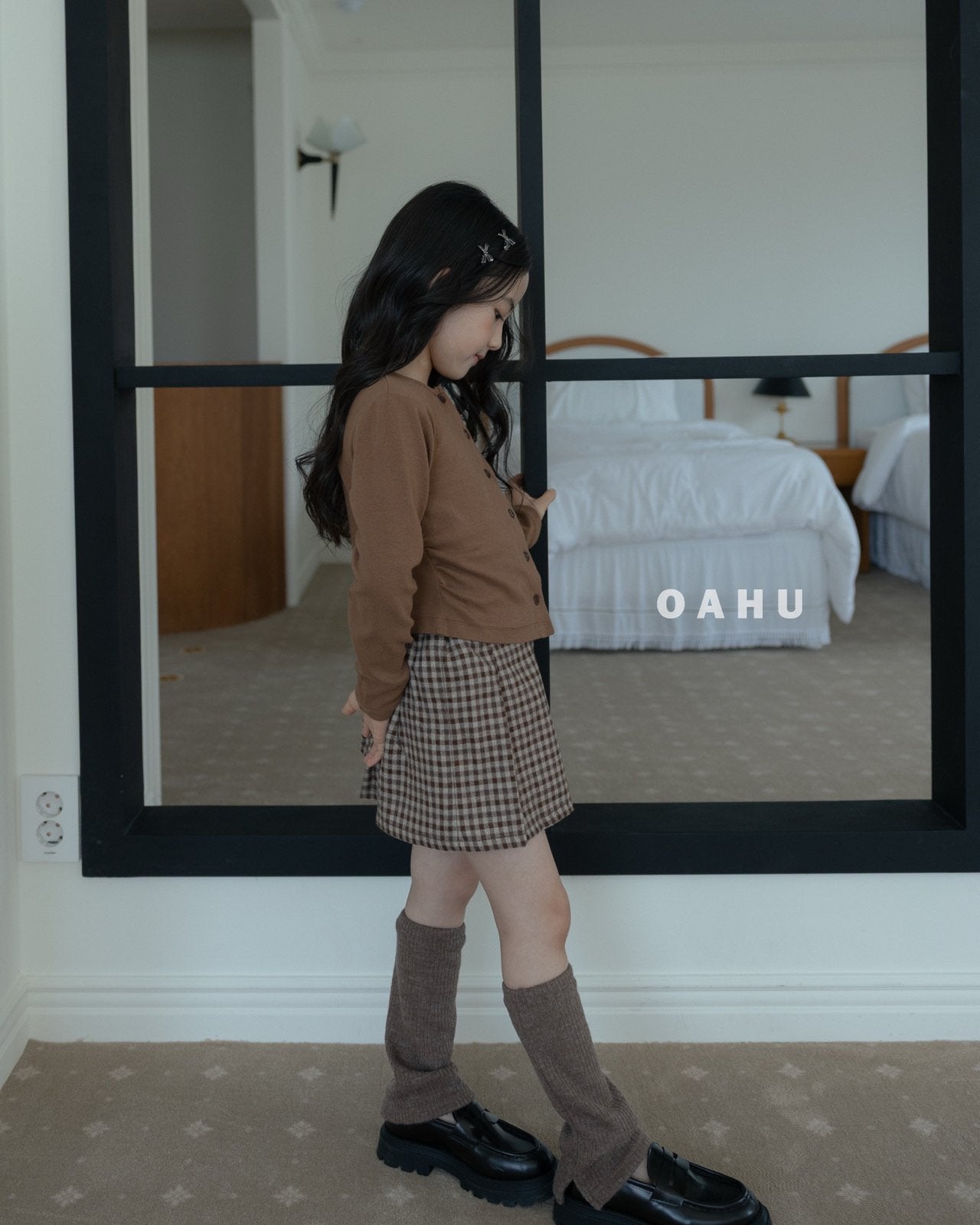［oahu］More shirring cardigan