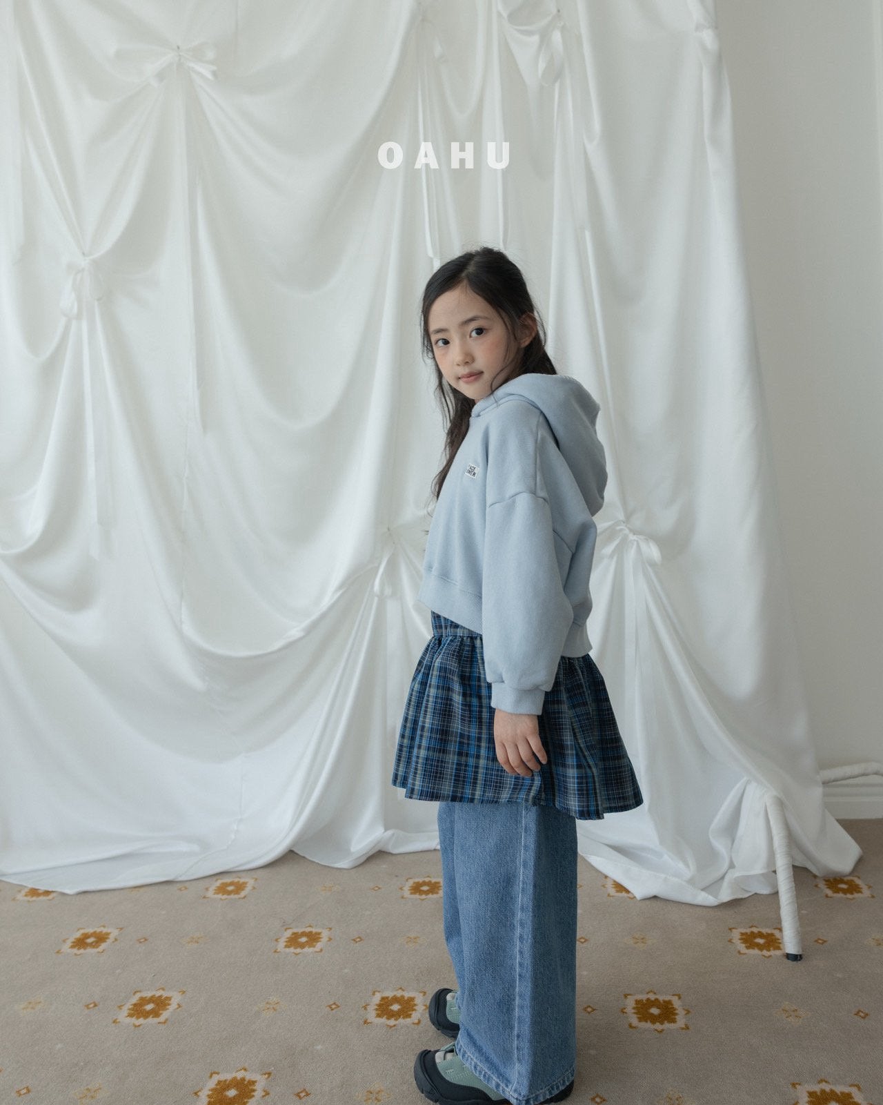 ［oahu］501 wide denim pants