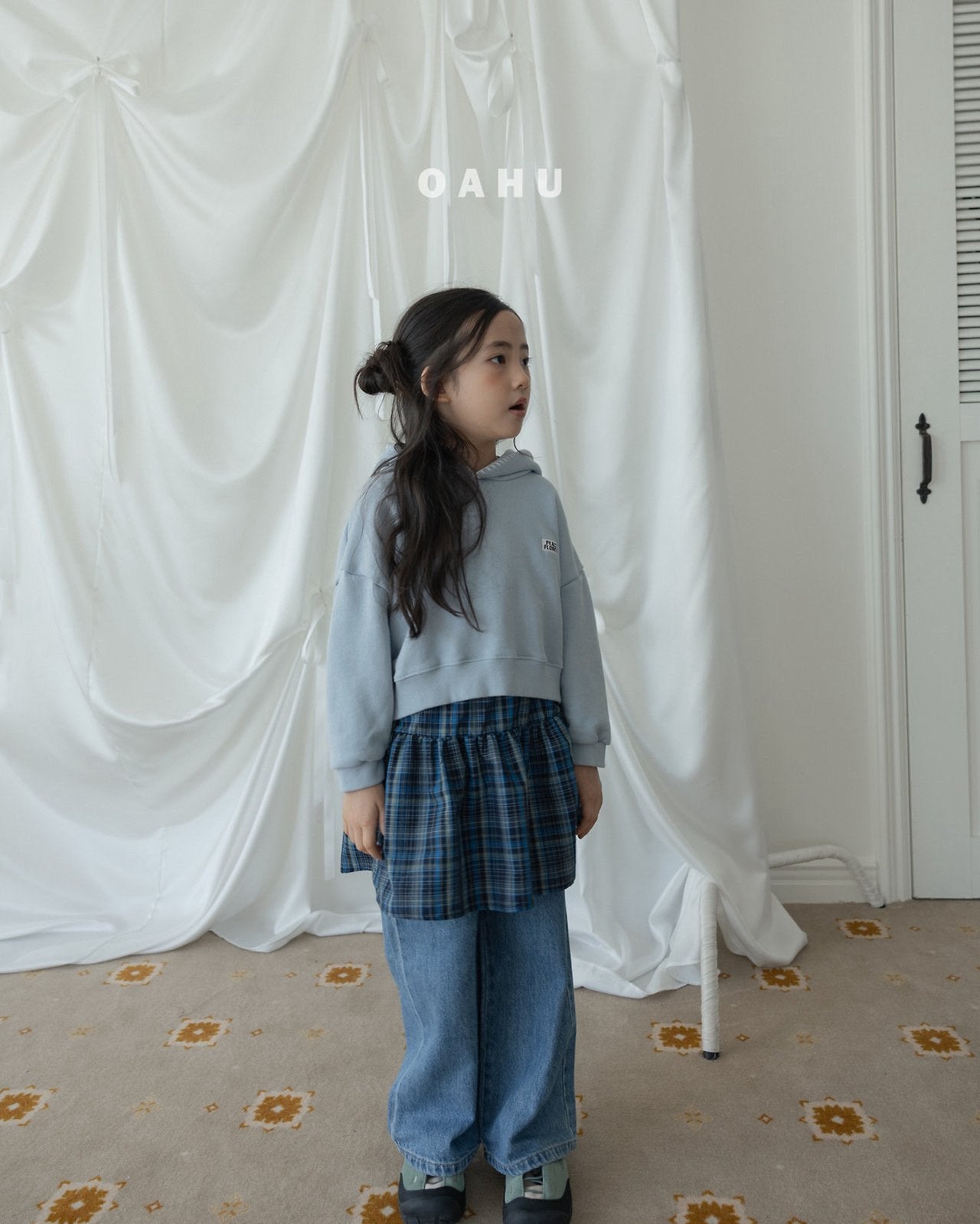 ［oahu］501 wide denim pants