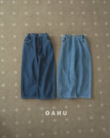 ［oahu］501 wide denim pants