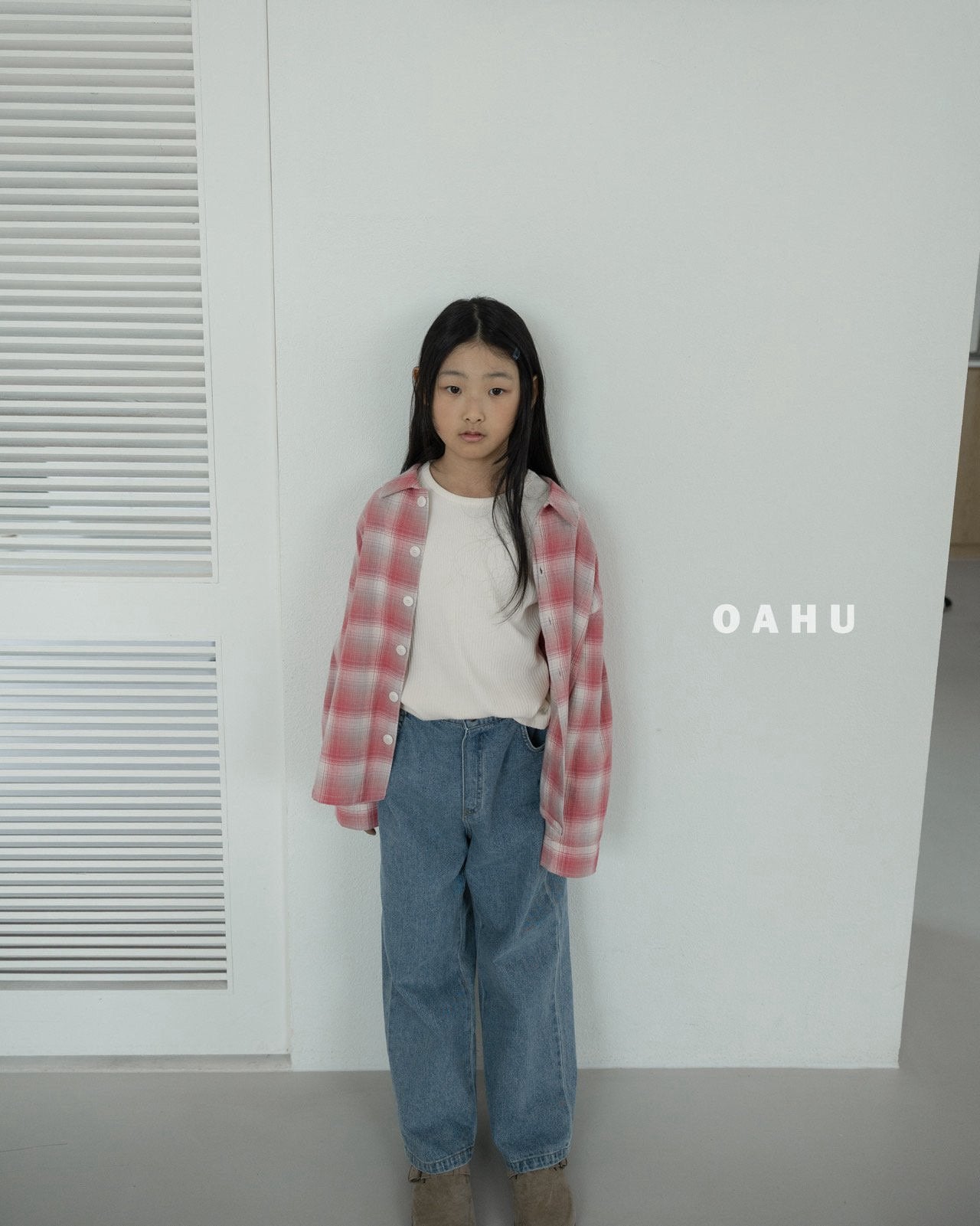 ［oahu］Fade check jacket