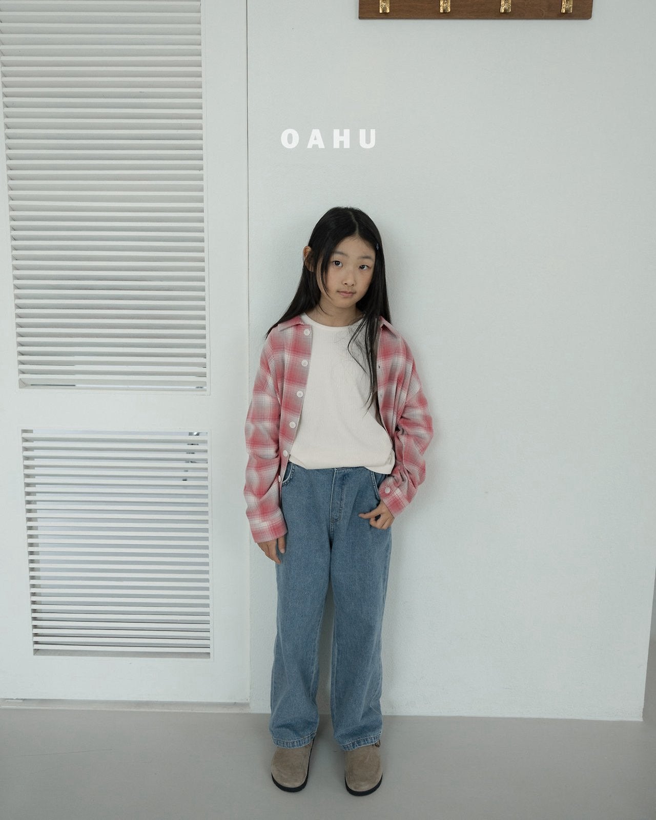 ［oahu］Fade check jacket
