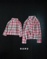 ［oahu］Fade check jacket