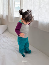 ［plain］Span flare pants