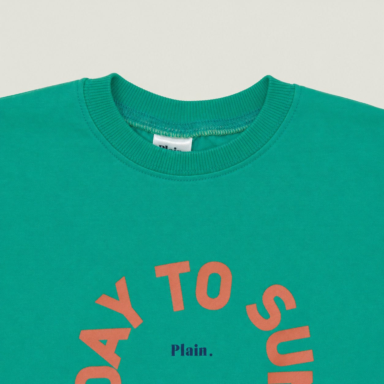 ［plain］ Monday to Sunday tee