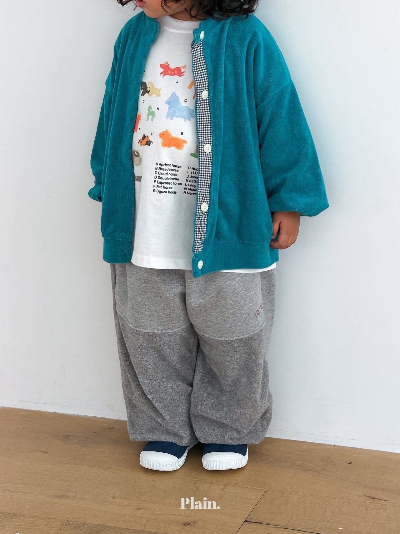 ［plain］Pony tee