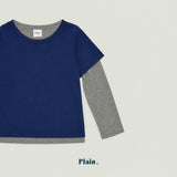 ［plain］Layered tee set