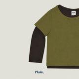 ［plain］Layered tee set