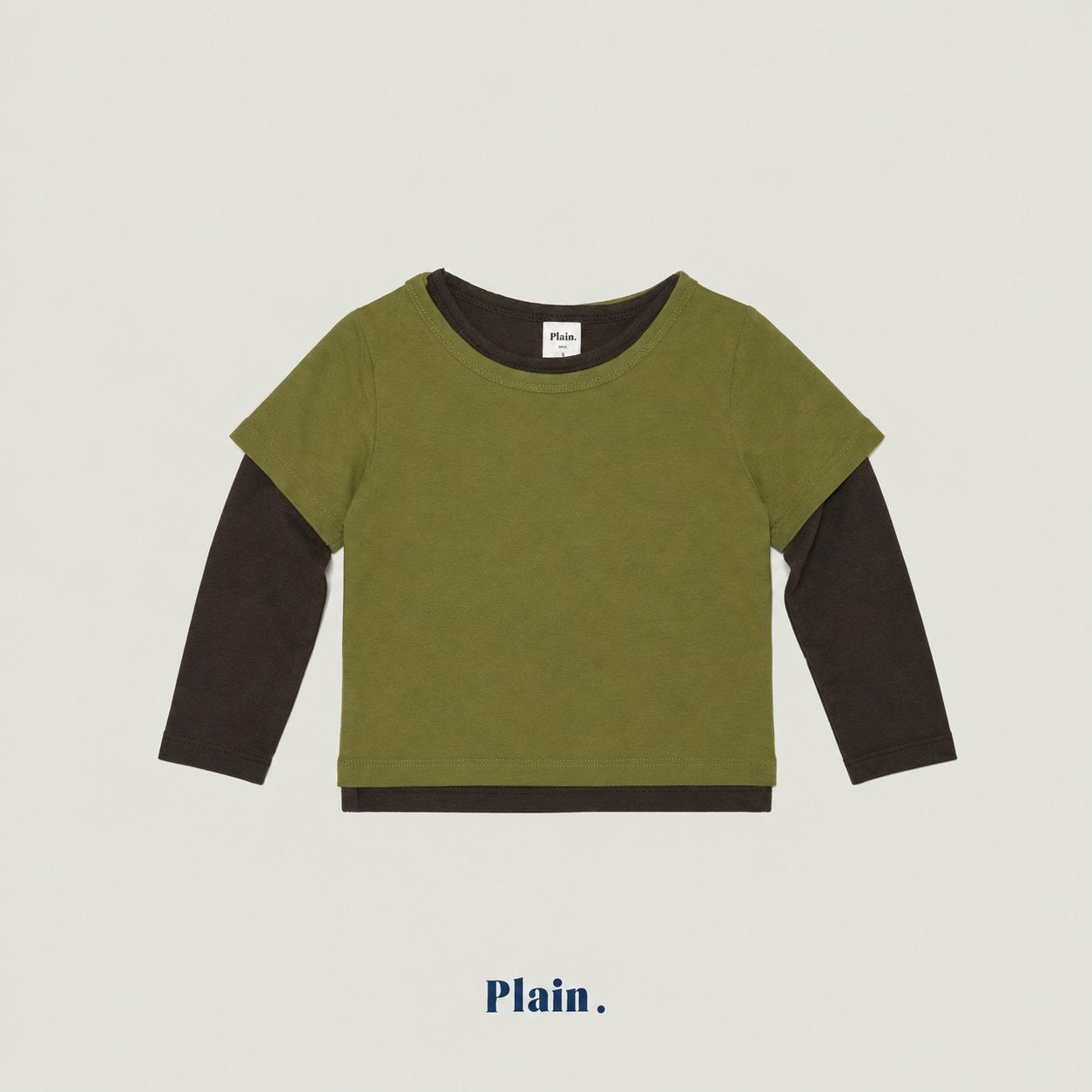 ［plain］Layered tee set