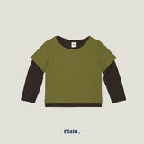 ［plain］Layered tee set