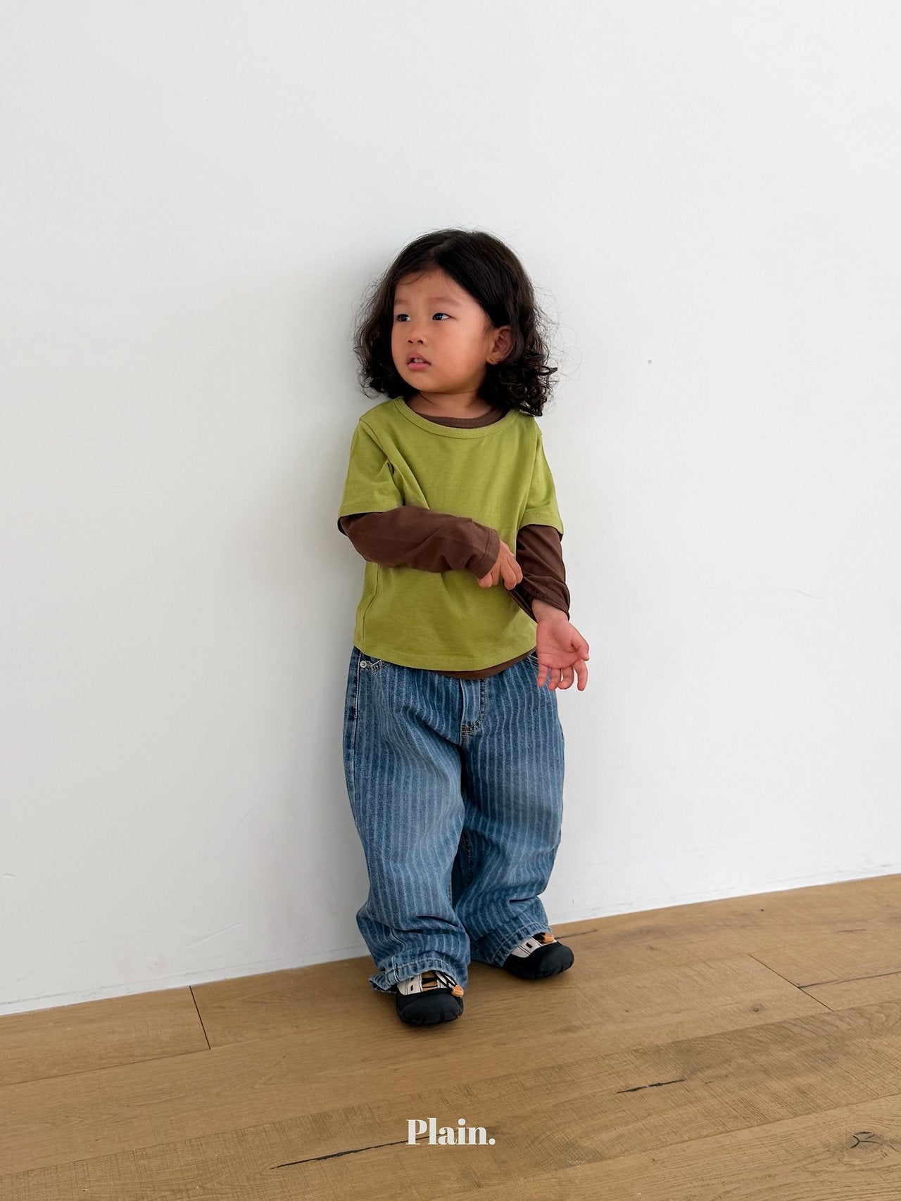 ［plain］Layered tee set