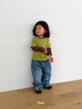 ［plain］Layered tee set