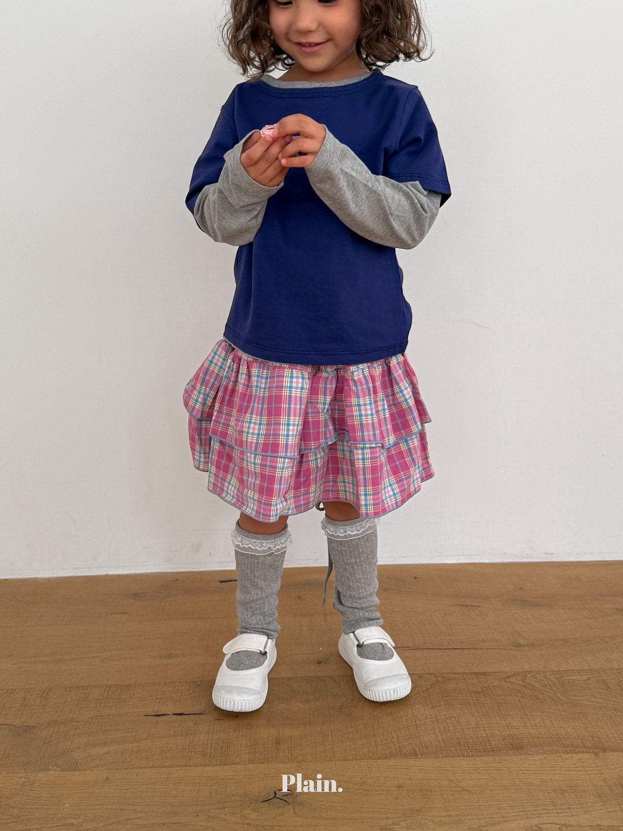 ［plain］Layered tee set