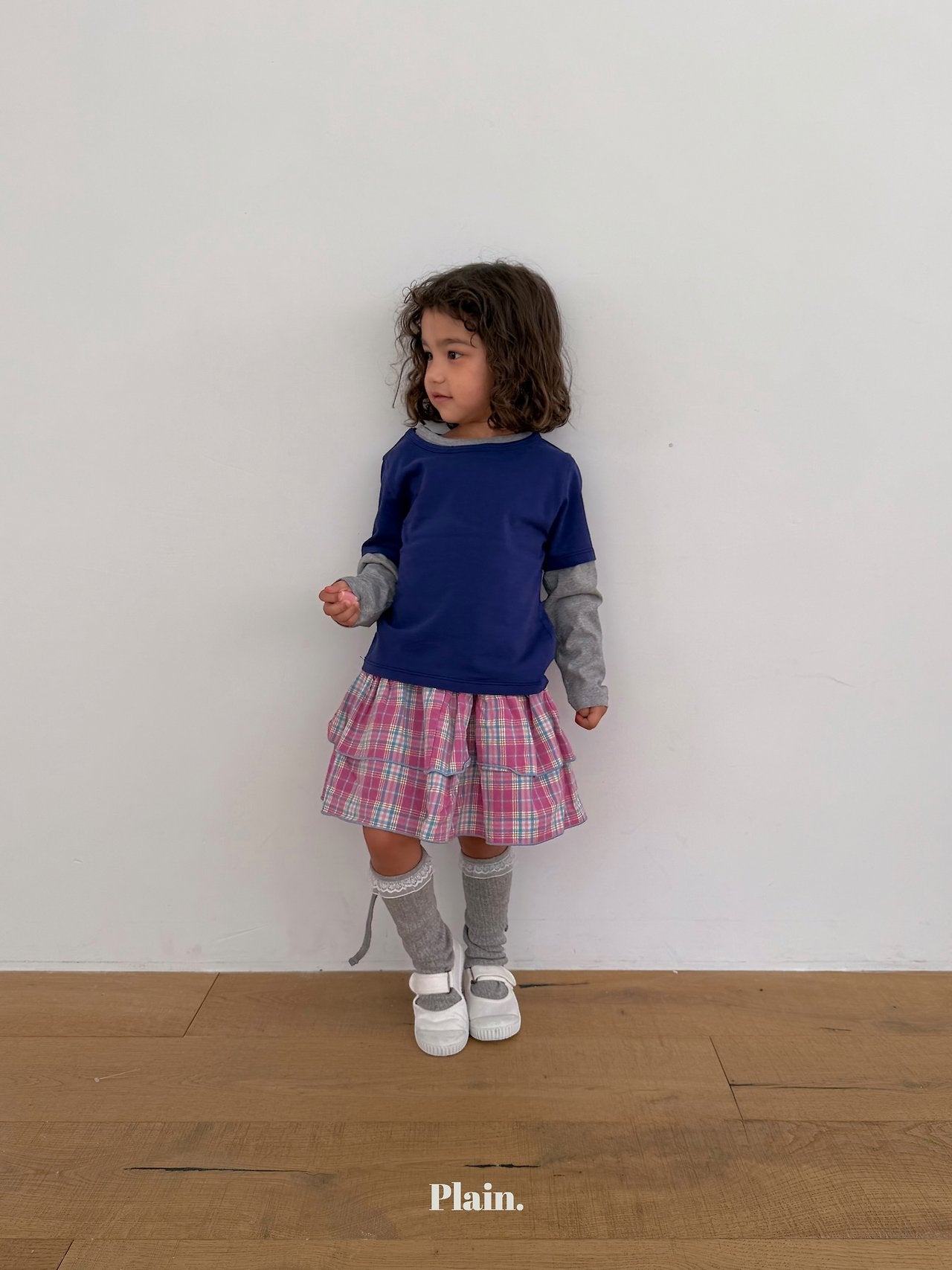 ［plain］Layered tee set