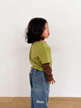 ［plain］Layered tee set