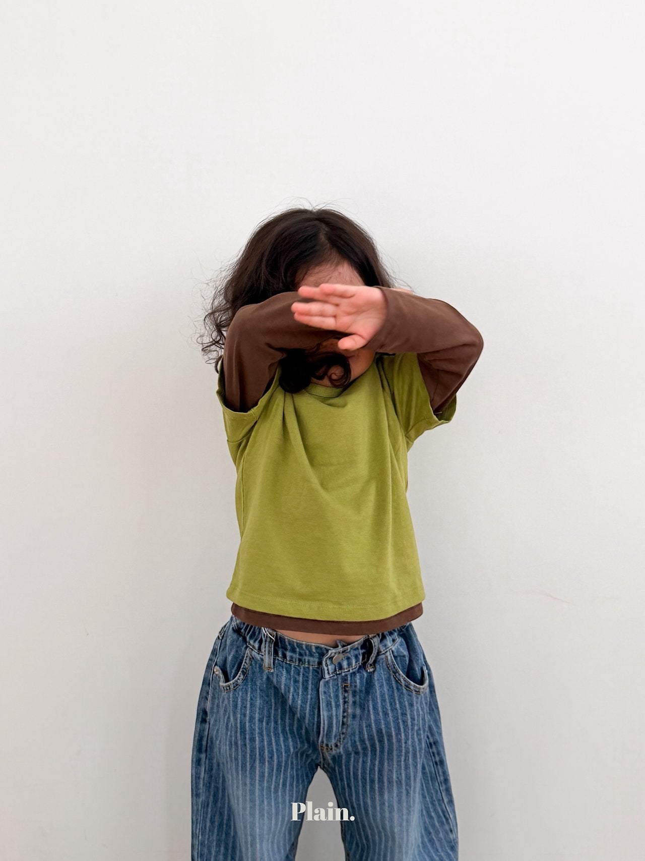 ［plain］Layered tee set