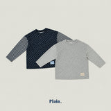 ［plain］Heart stripe tee