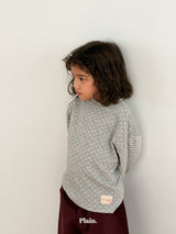 ［plain］Heart stripe tee