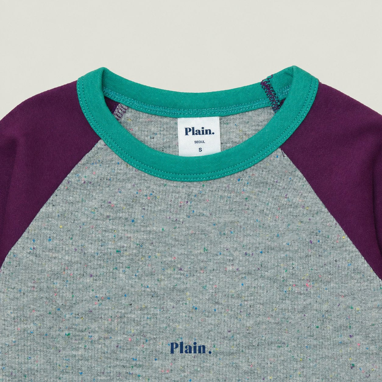 ［plain］Bubble pop raglan tee