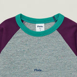 ［plain］Bubble pop raglan tee