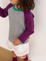 ［plain］Bubble pop raglan tee