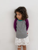 ［plain］Bubble pop raglan tee