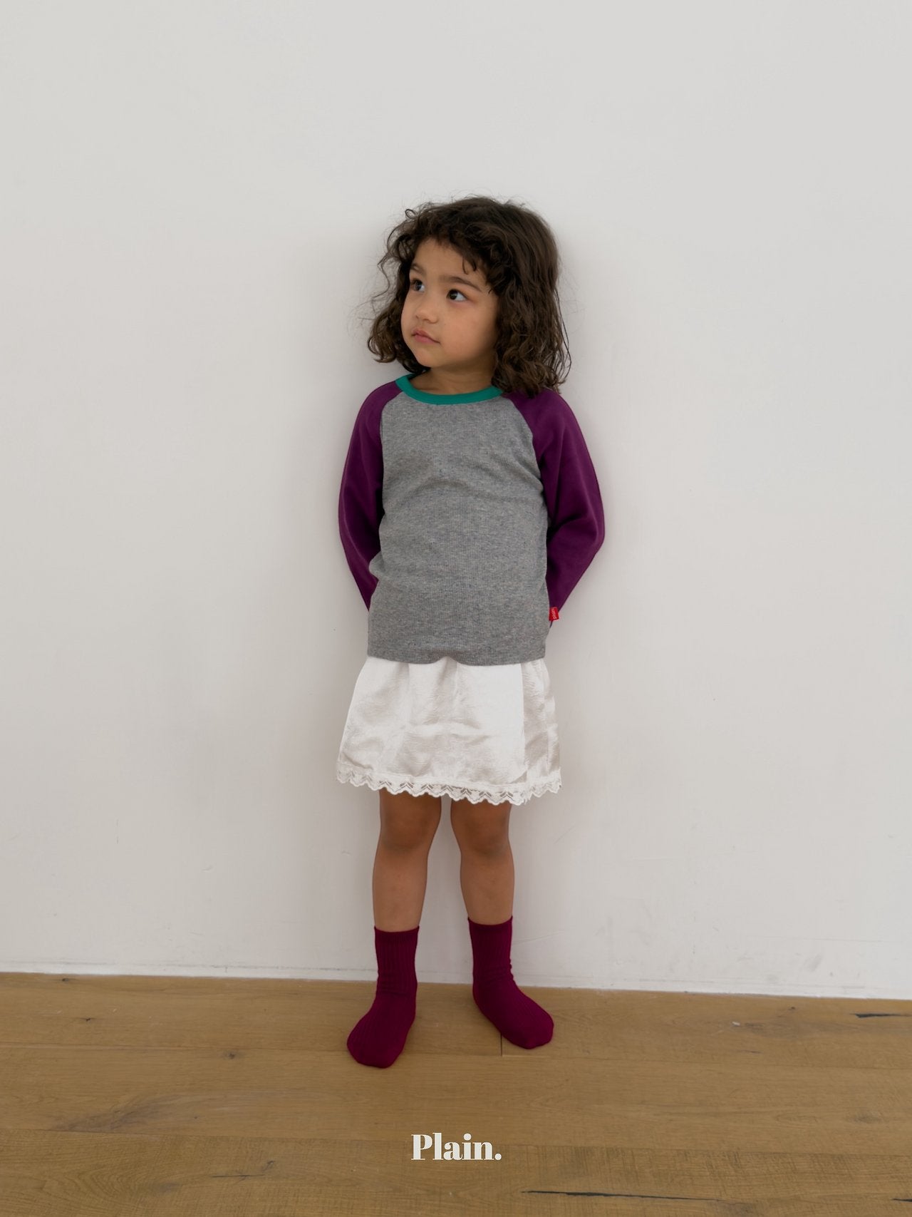 ［plain］Bubble pop raglan tee