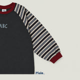 ［plain］ABC raglan tee