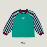 ［plain］ABC raglan tee