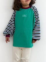 ［plain］ABC raglan tee