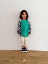 ［plain］ABC raglan tee
