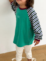［plain］ABC raglan tee
