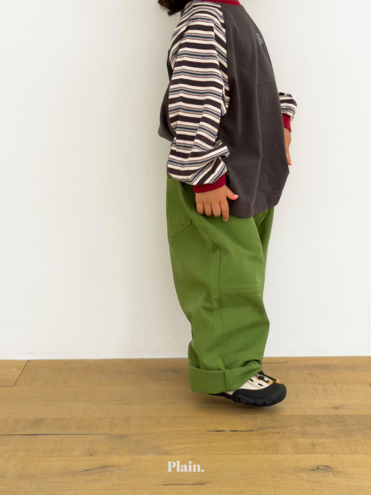［plain］ABC raglan tee