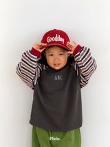［plain］ABC raglan tee
